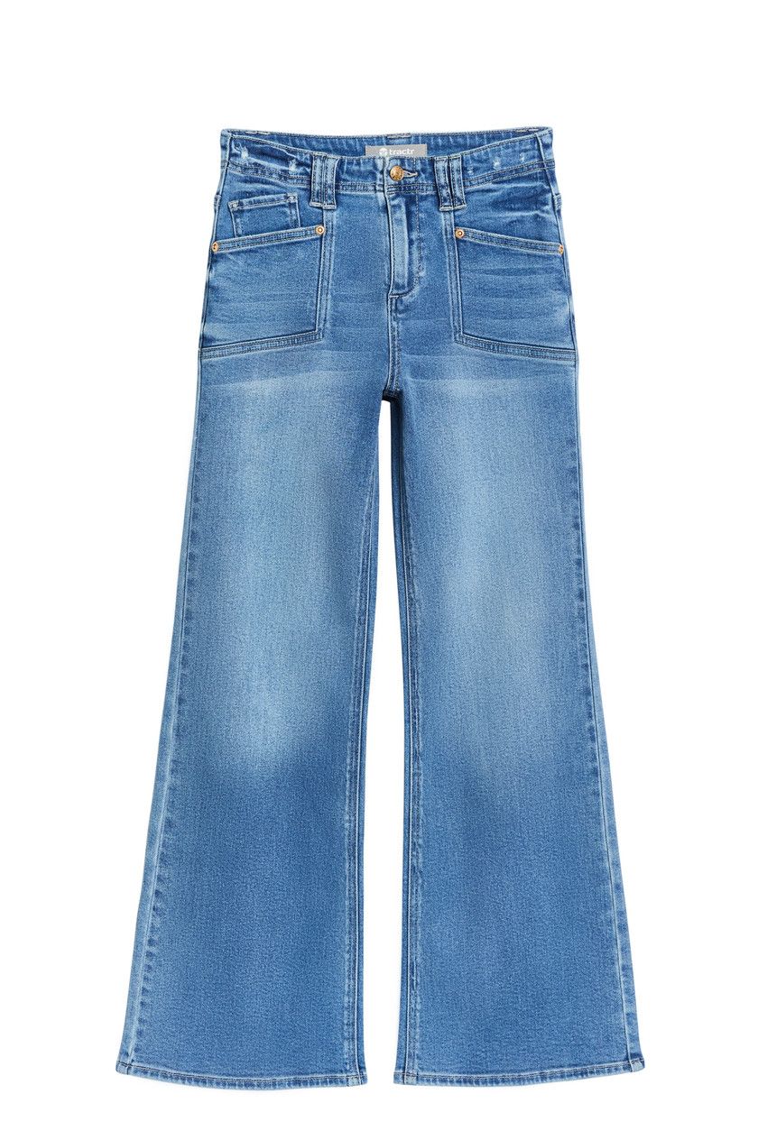 utility pocket wide leg 