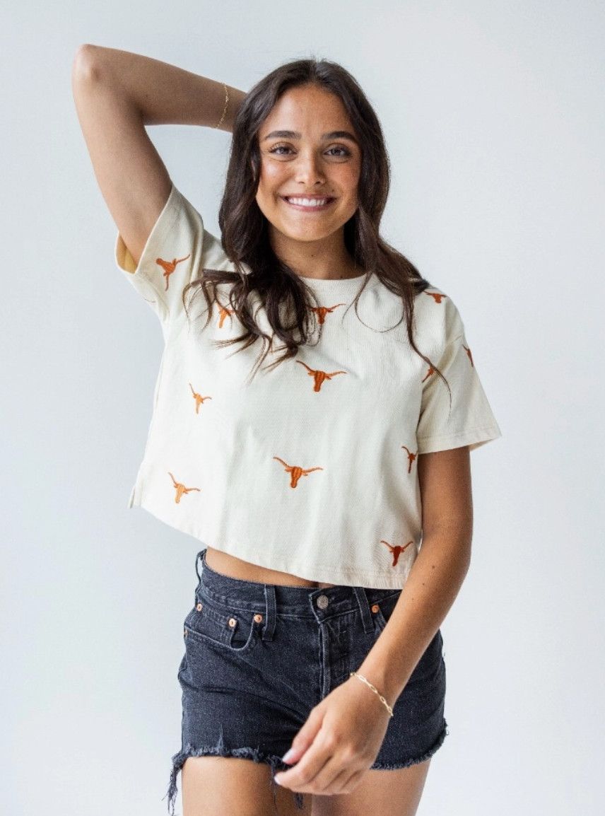 Gameday Crop Tee