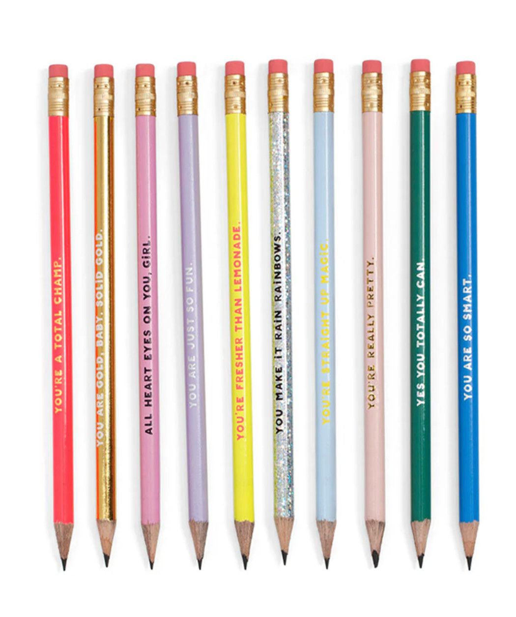 compliment pencil set