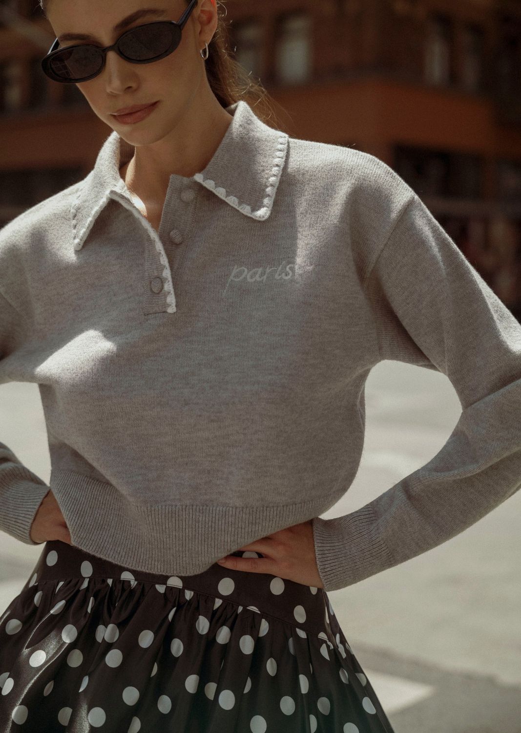 paris polo sweater