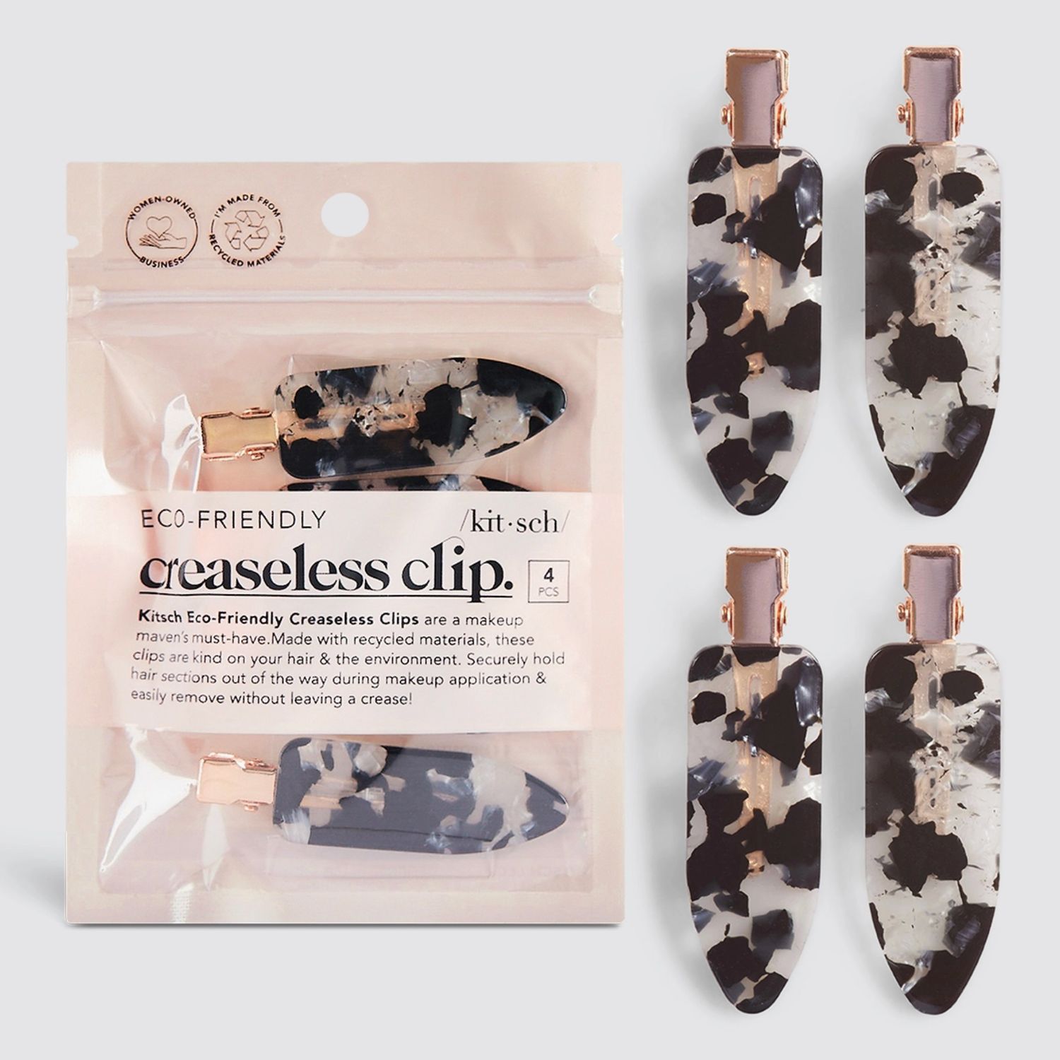 recycled plastic creaseless clips 