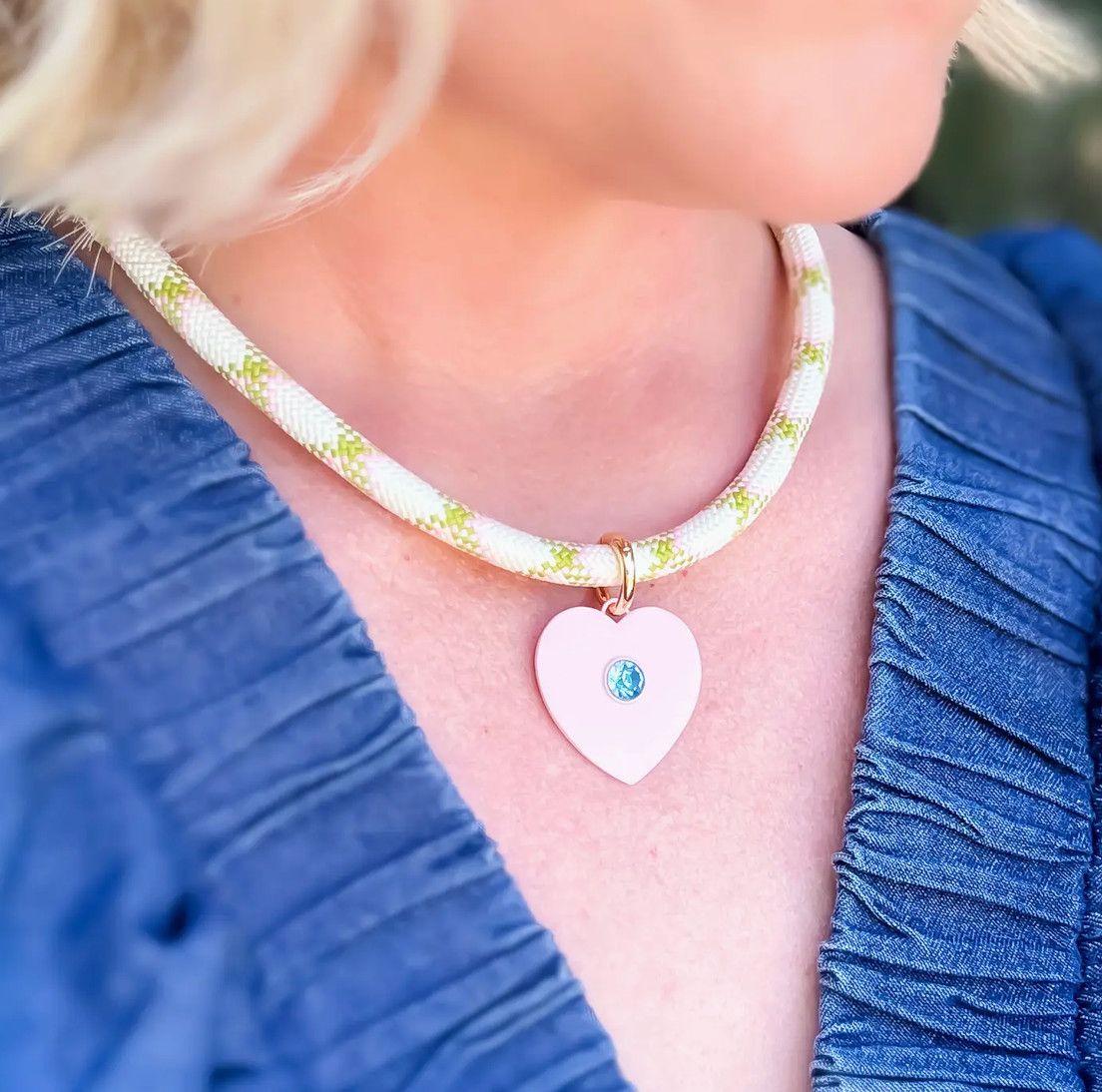 simone thick cord necklace