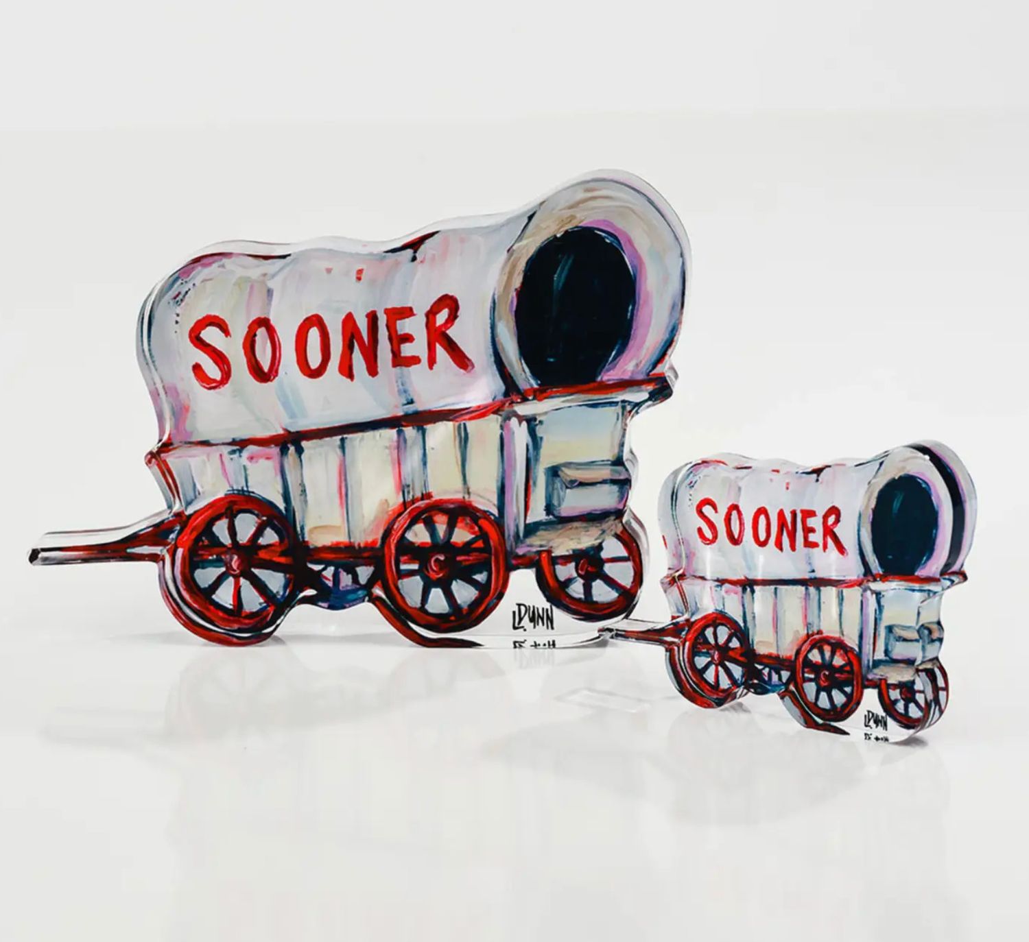 oklahoma acrylic- bitty