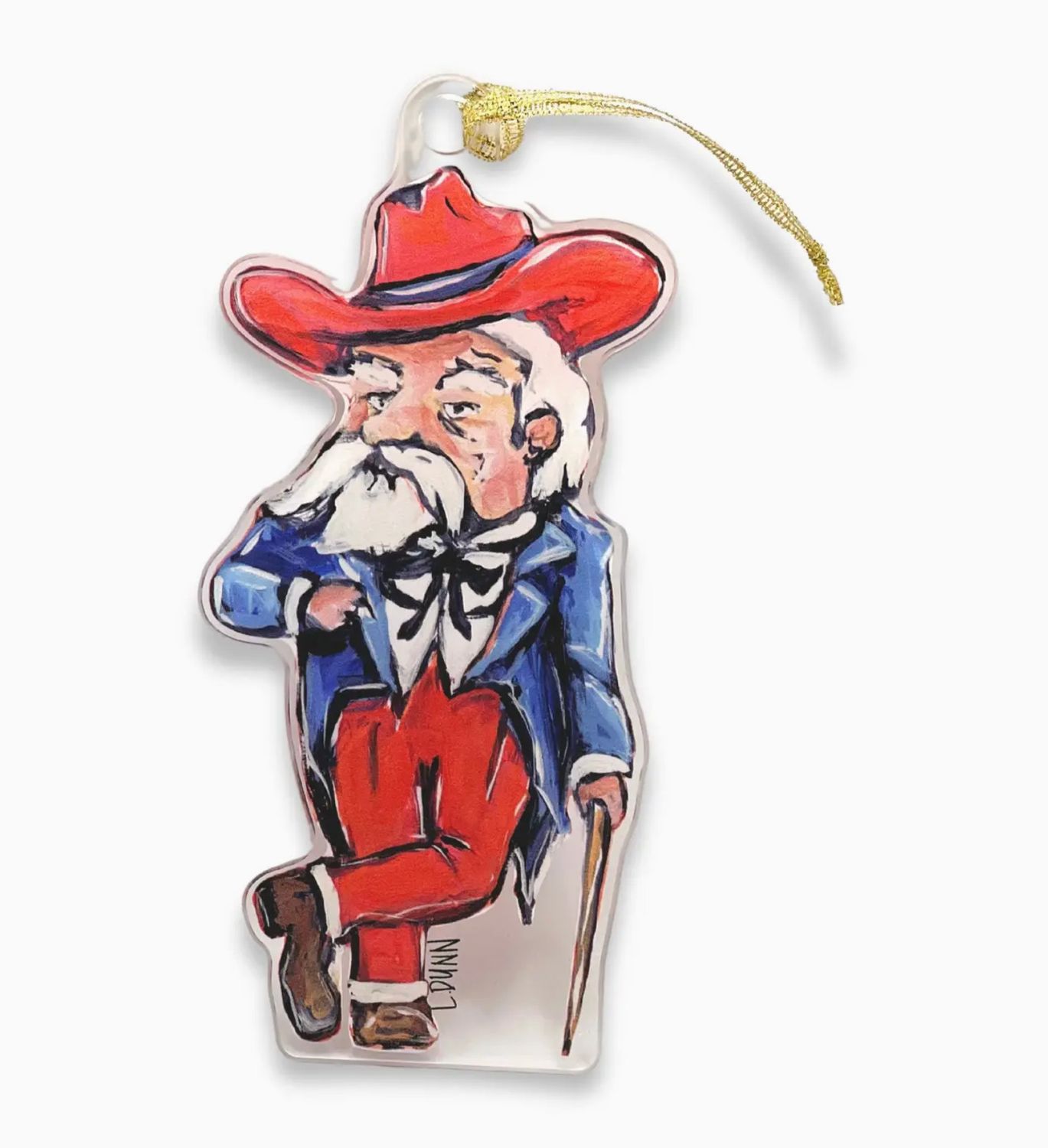 ole miss ornament