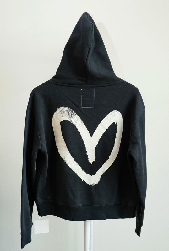 signature heart hoodie
