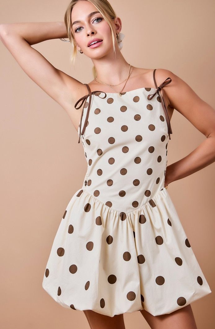 drop waist bubble dress