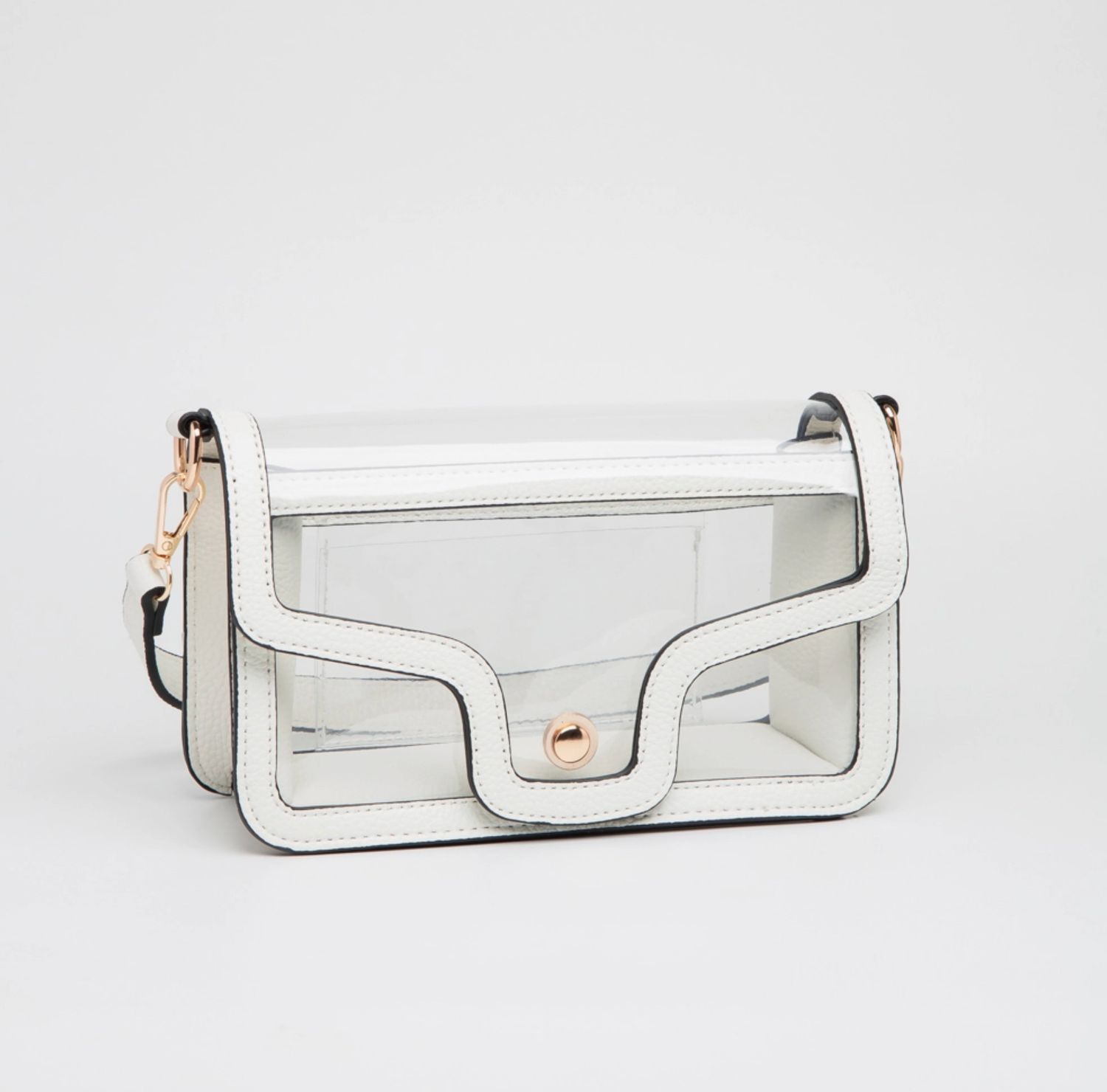 game day stadium bag- white