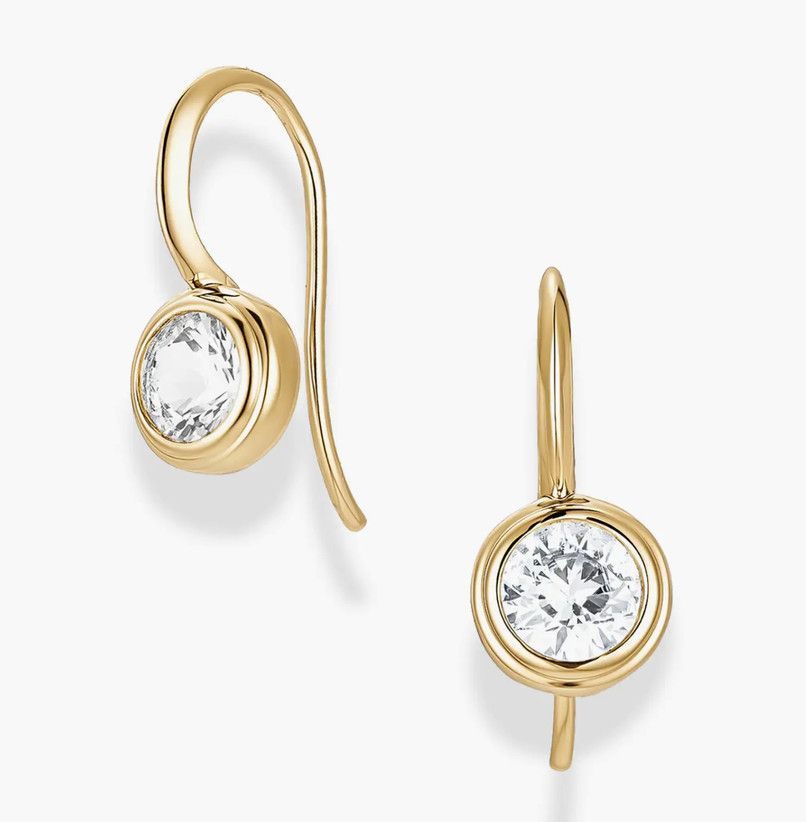vera round french hook earrings