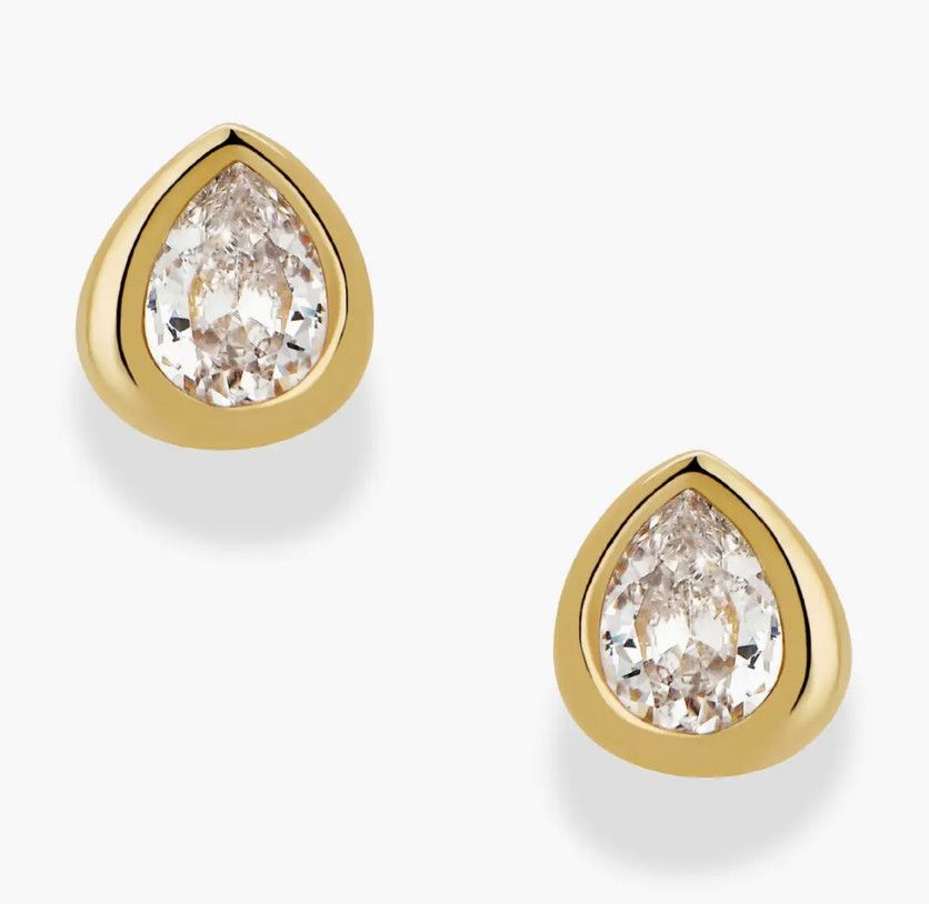 joni bezel studs