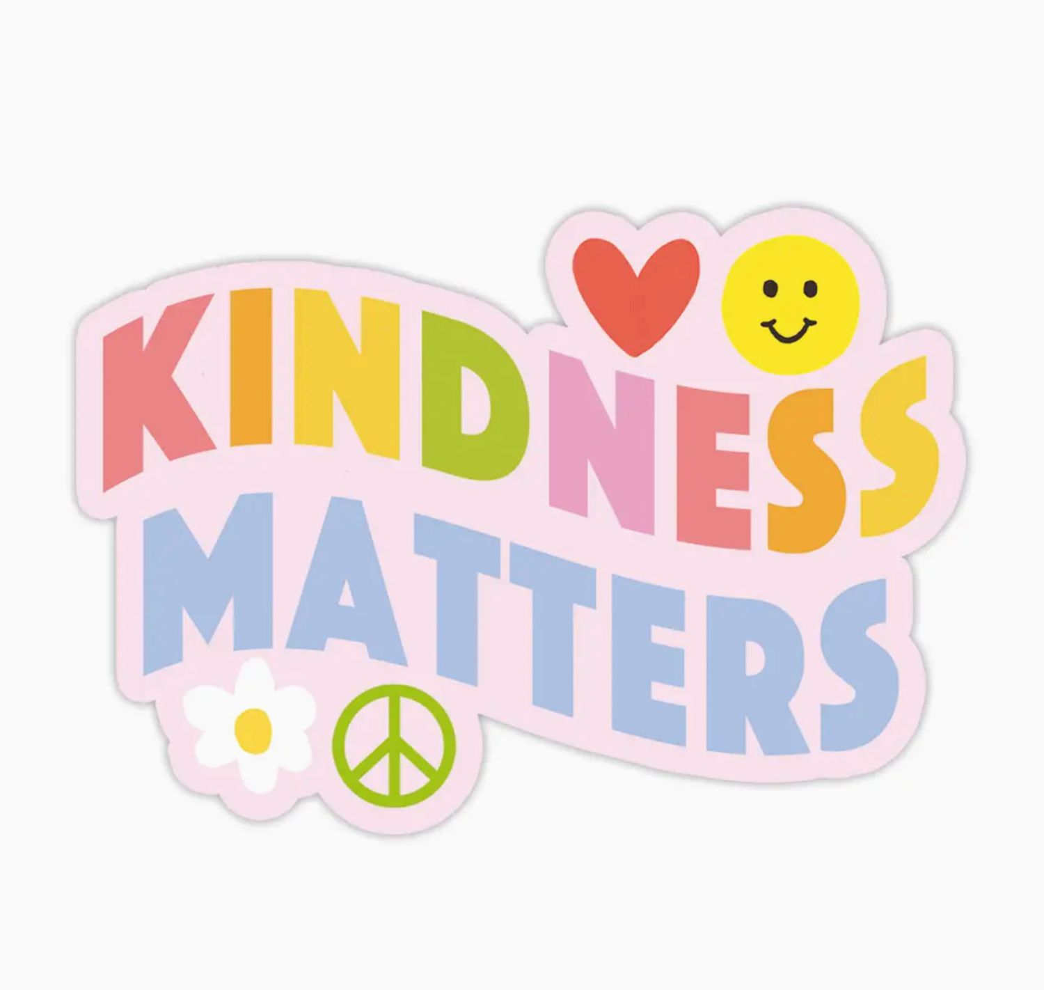 kindness matters sticker
