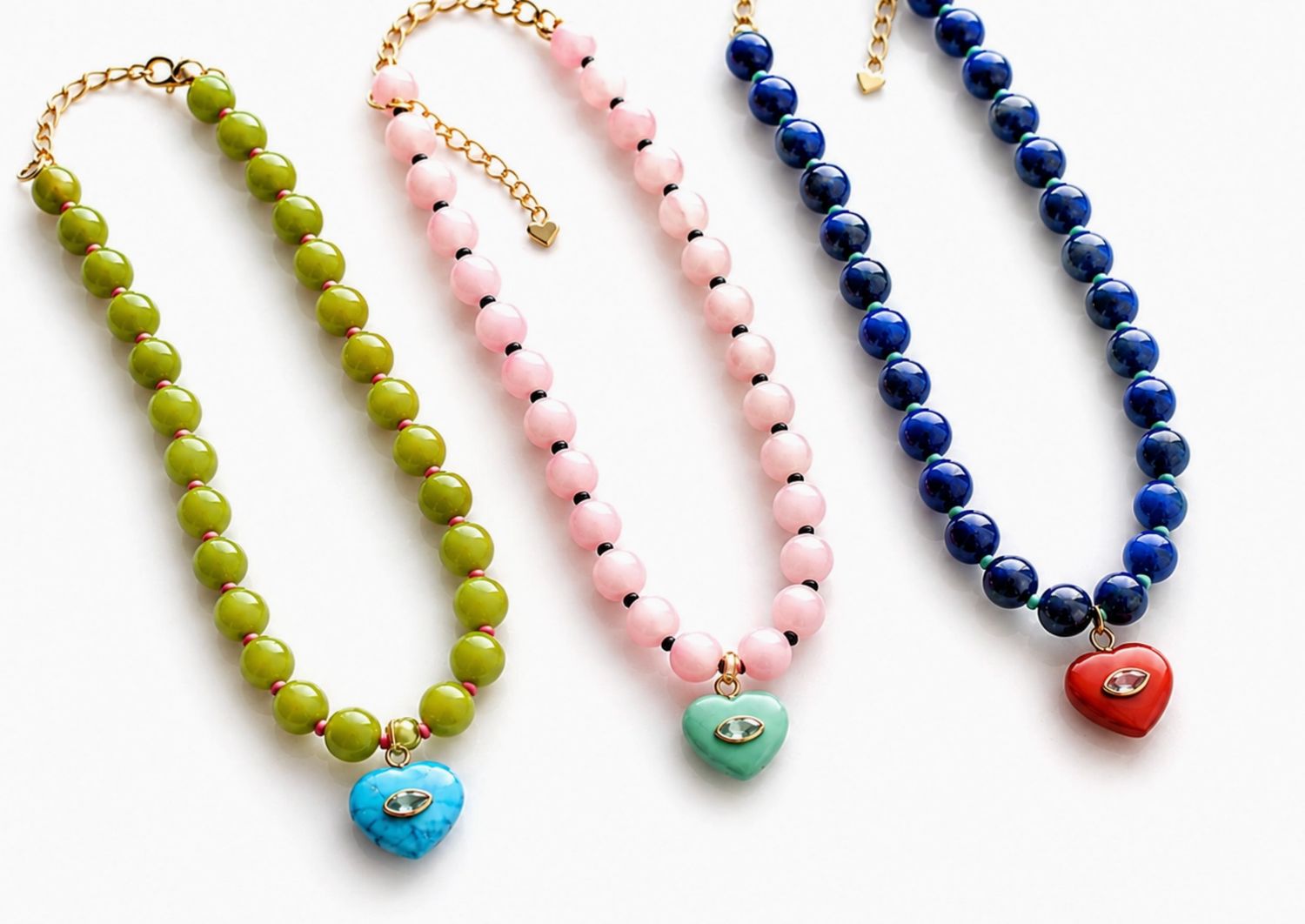 candy heart necklace