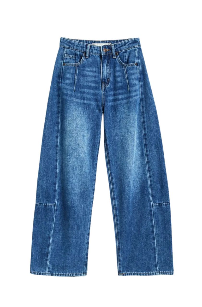 barrel crop jean