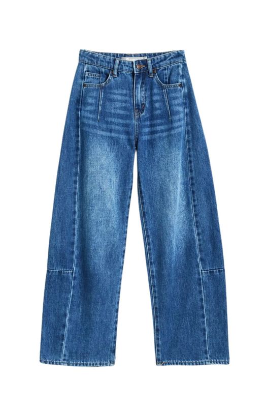 barrel crop jean