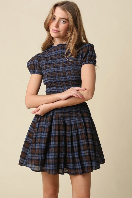 hadley plaid dress