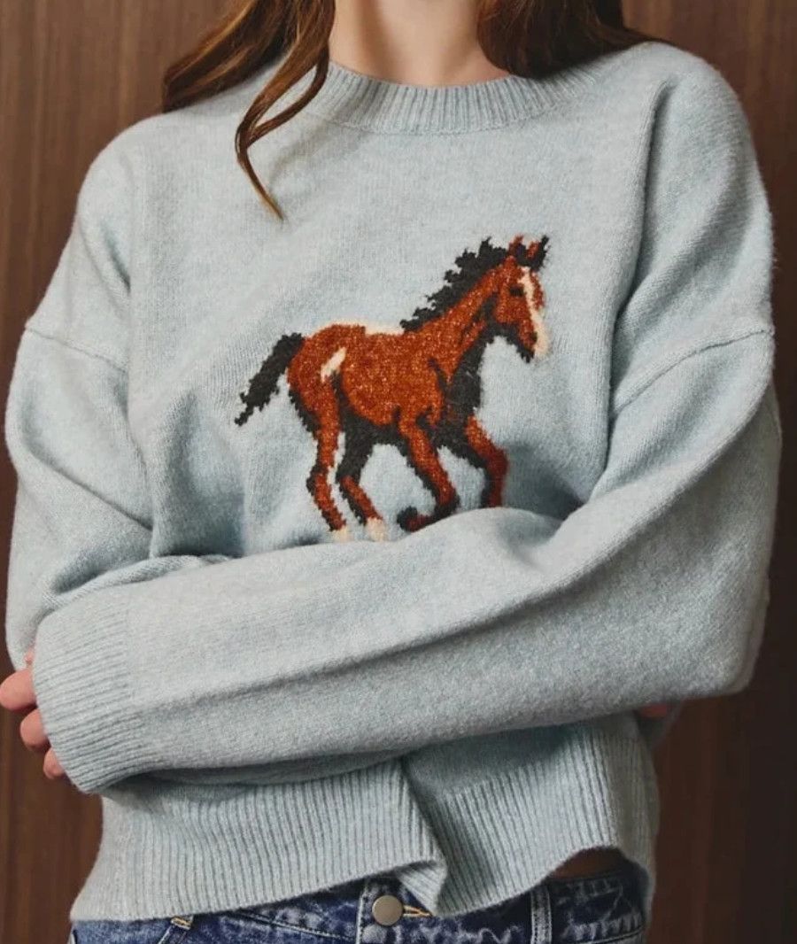maddie horse sweater