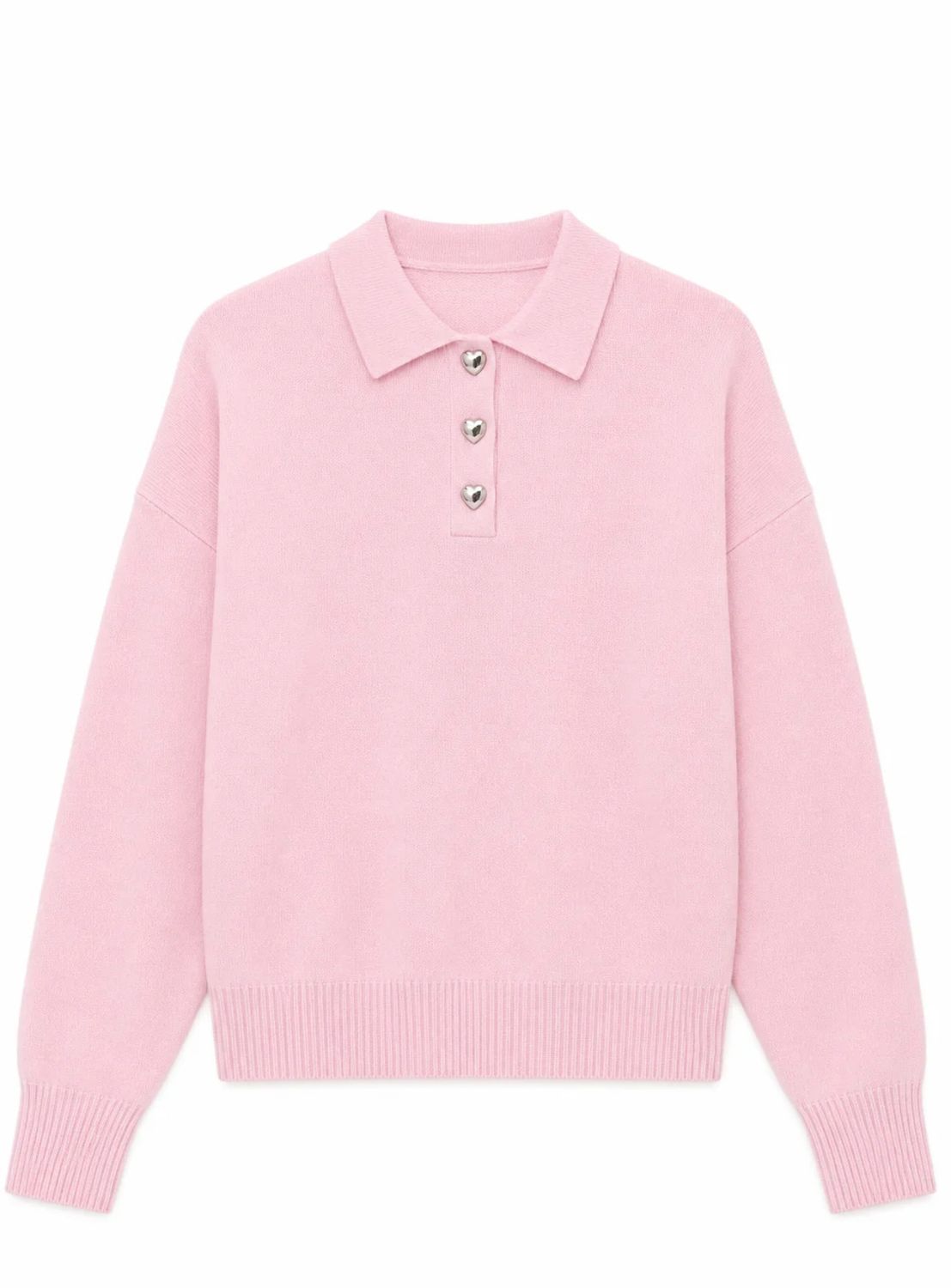 klein knit collar sweater