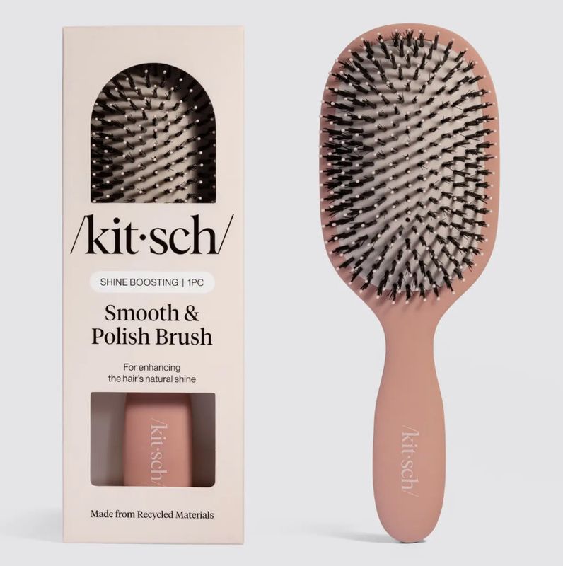 smooth &amp; polish brush- terracotta