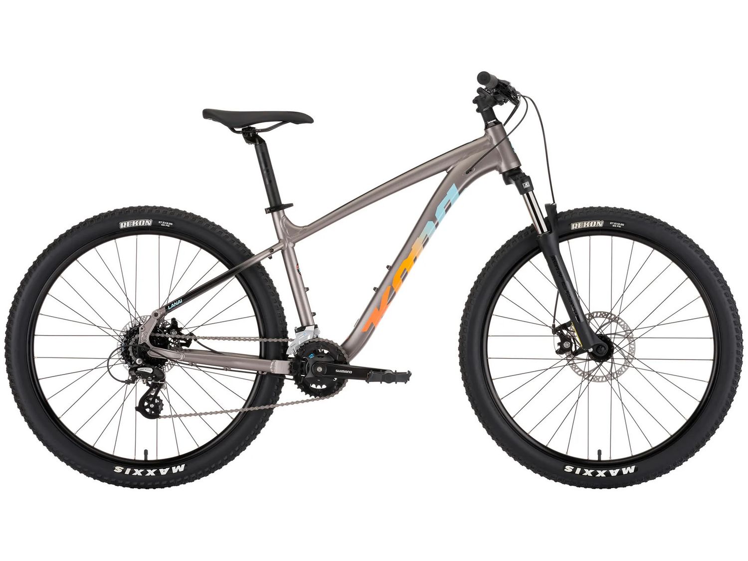 Kona Lana&#39;I (27.5&quot;) Satin Faux Raw w/ Gloss Tropicana Fade Decals Small