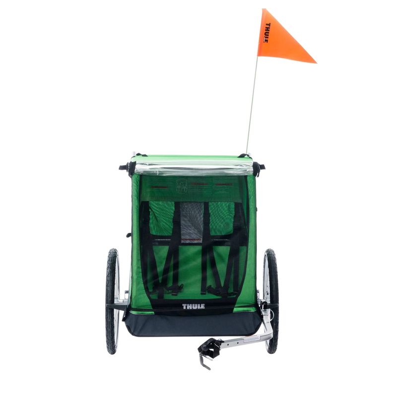THULE CADENCE2 CHILD TRAILER Green 2 CHILD