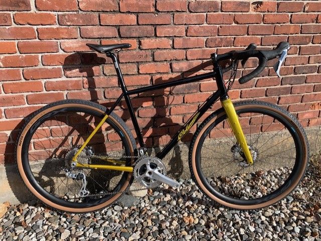 Columbia Gravel Bike Blk/Gold 56c GRX