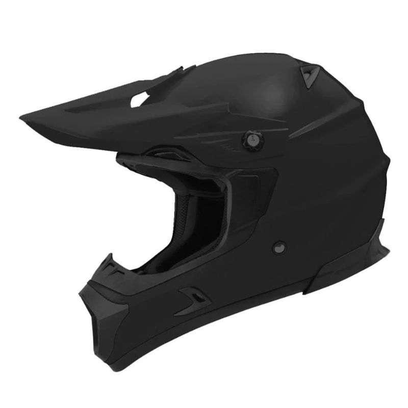 ZEUS MX HELMET MATTE BLACK X-LARGE