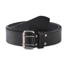 BELT 2" BLACK LEATHER