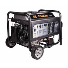 BE6500ER GENERATOR, 390CC ELECTRIC START