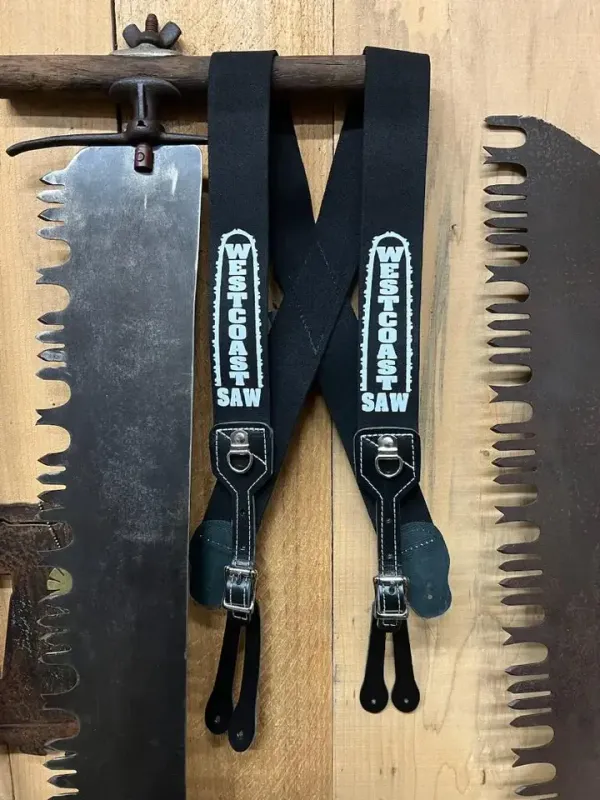 100-0551 WESTCOAST SAW SUSPENDERS 1.5" LARGE