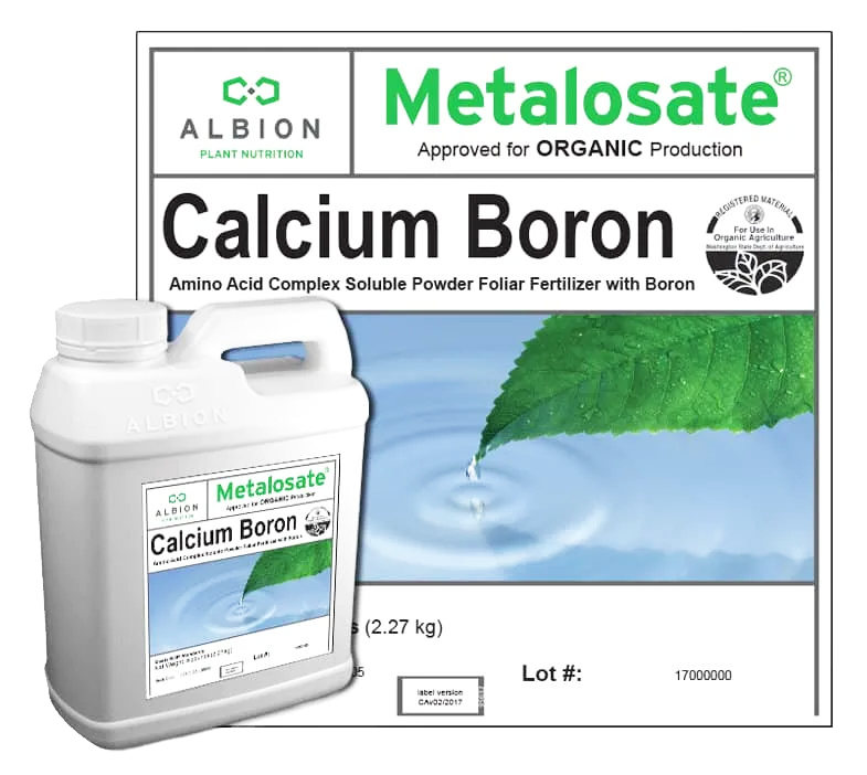 Metalosate Calcium Boron, Size: 5 lb