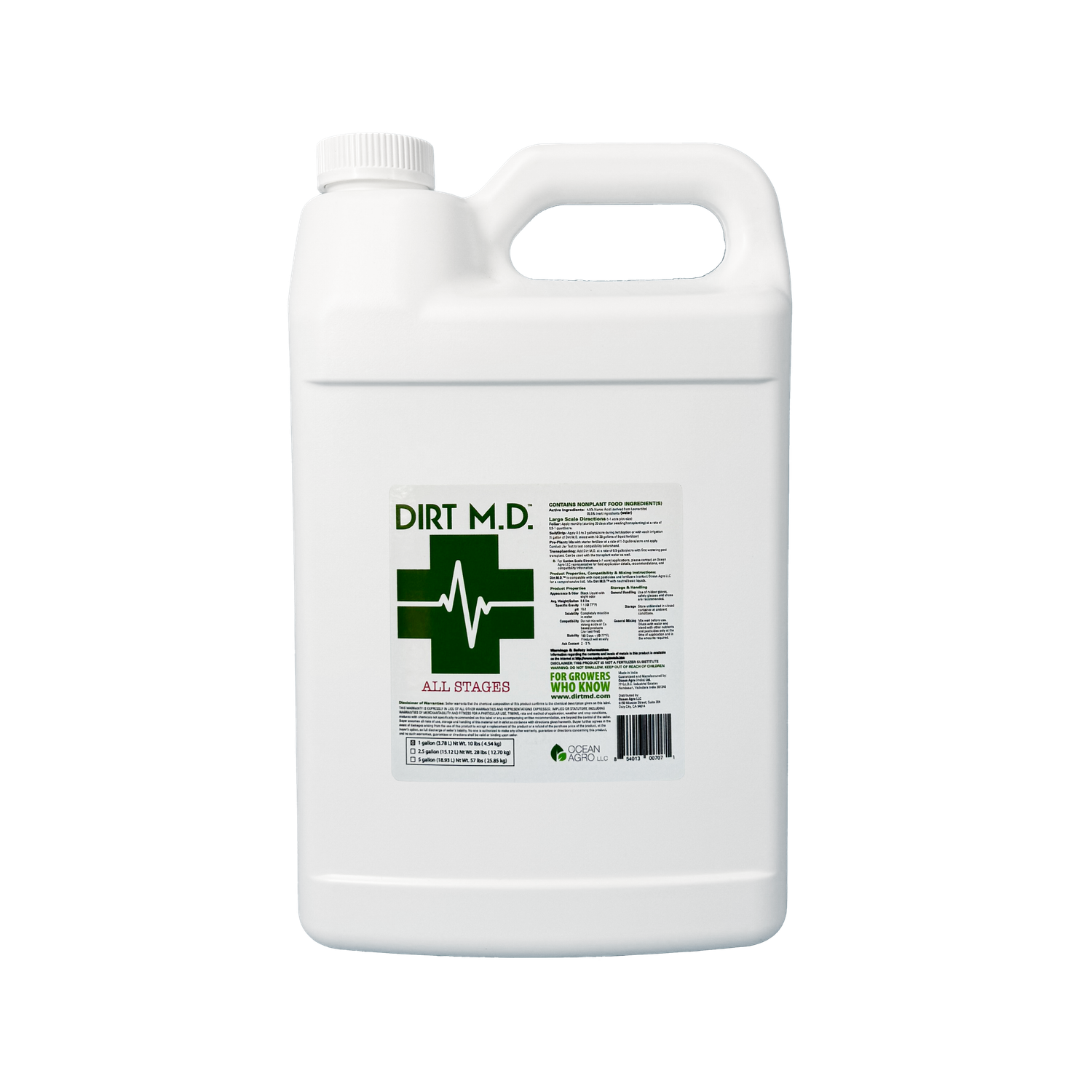 Dirt M.D., Size: 1 gal
