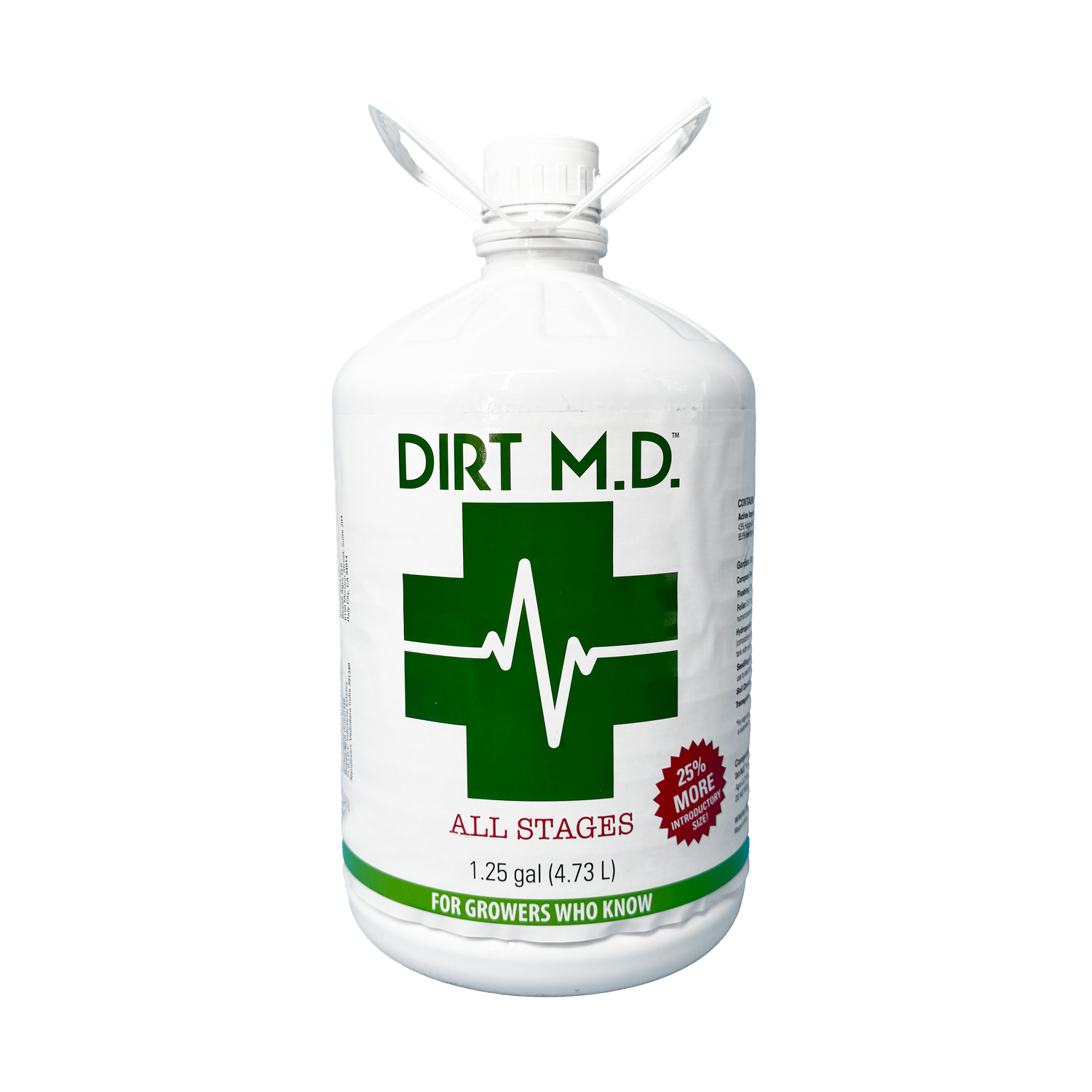 Dirt M.D., Size: 1.25 gal