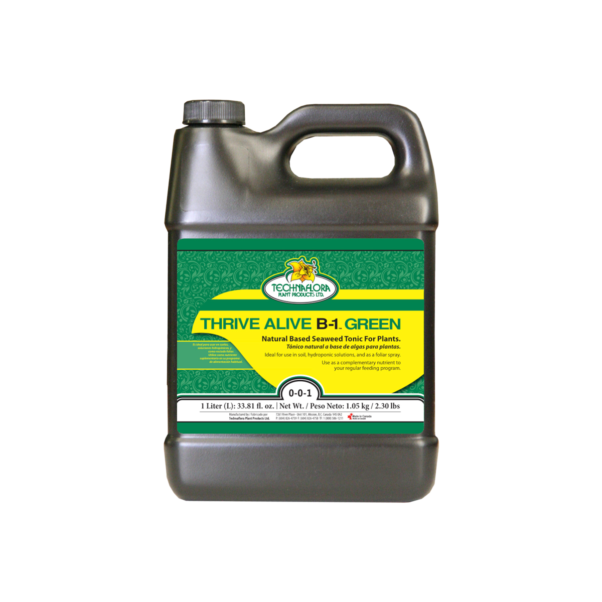 Technaflora Thrive Alive B1 Green, Size: 1 L