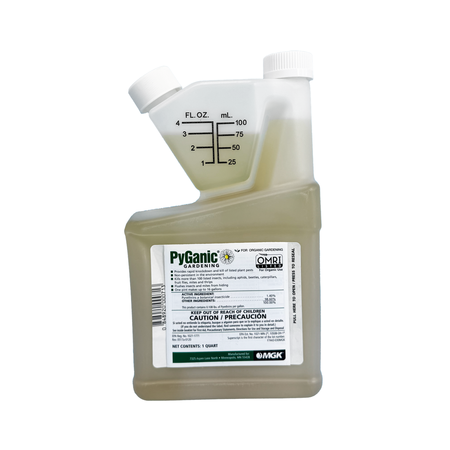 PyGanic Gardening, Size: 1 qt