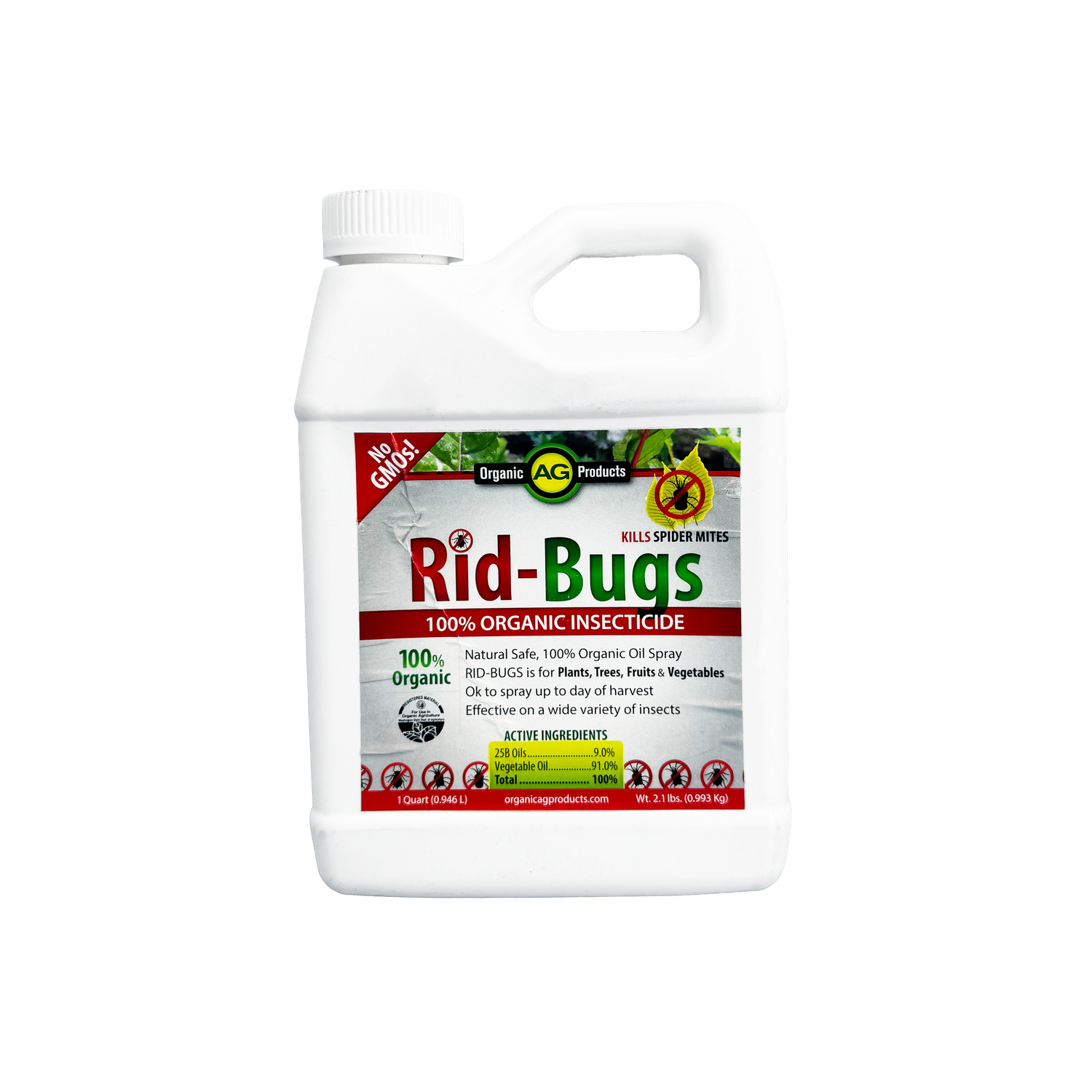 Rid-Bugs Organic Insecticide, Size: 1 qt