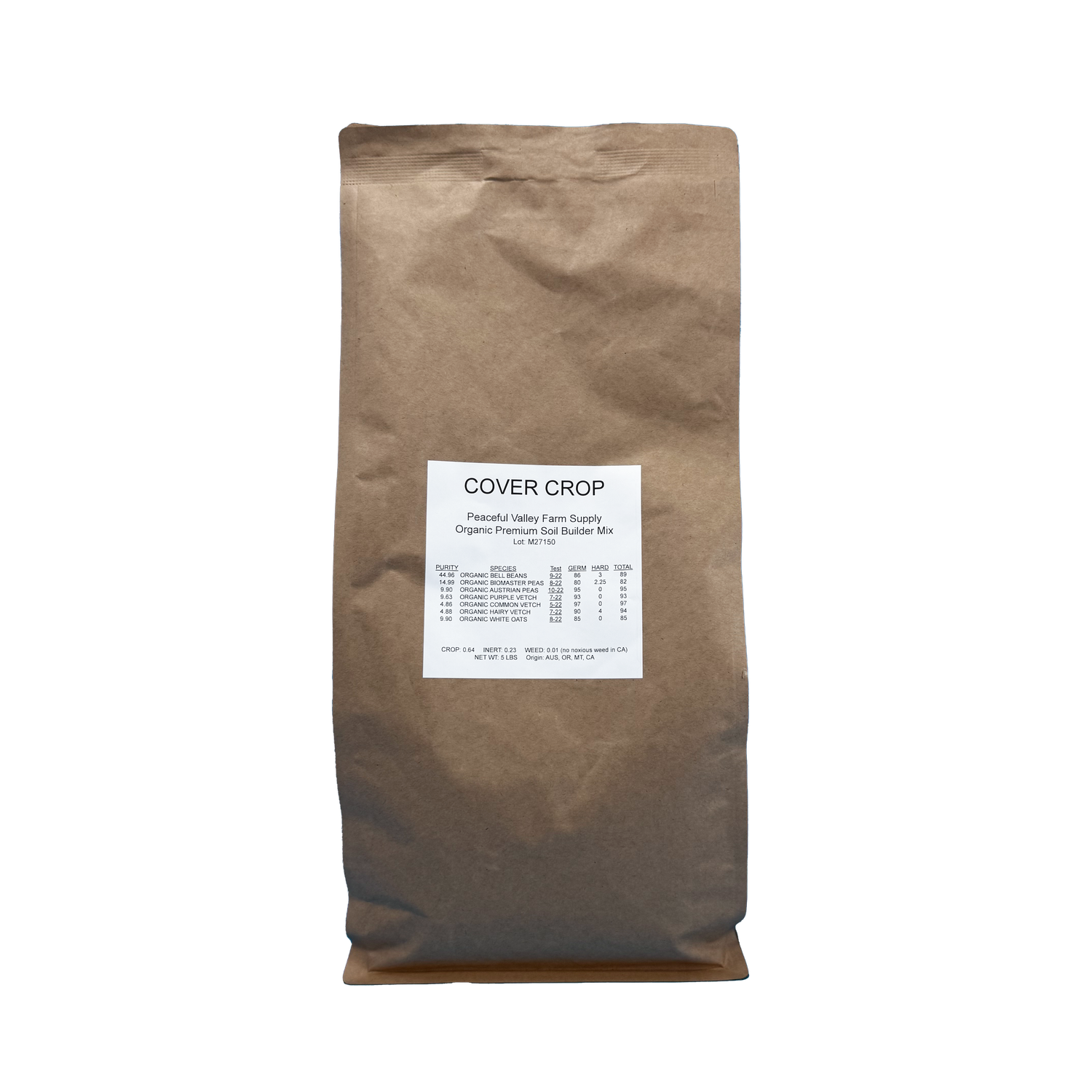 Cover Crop, Size: 5 lb