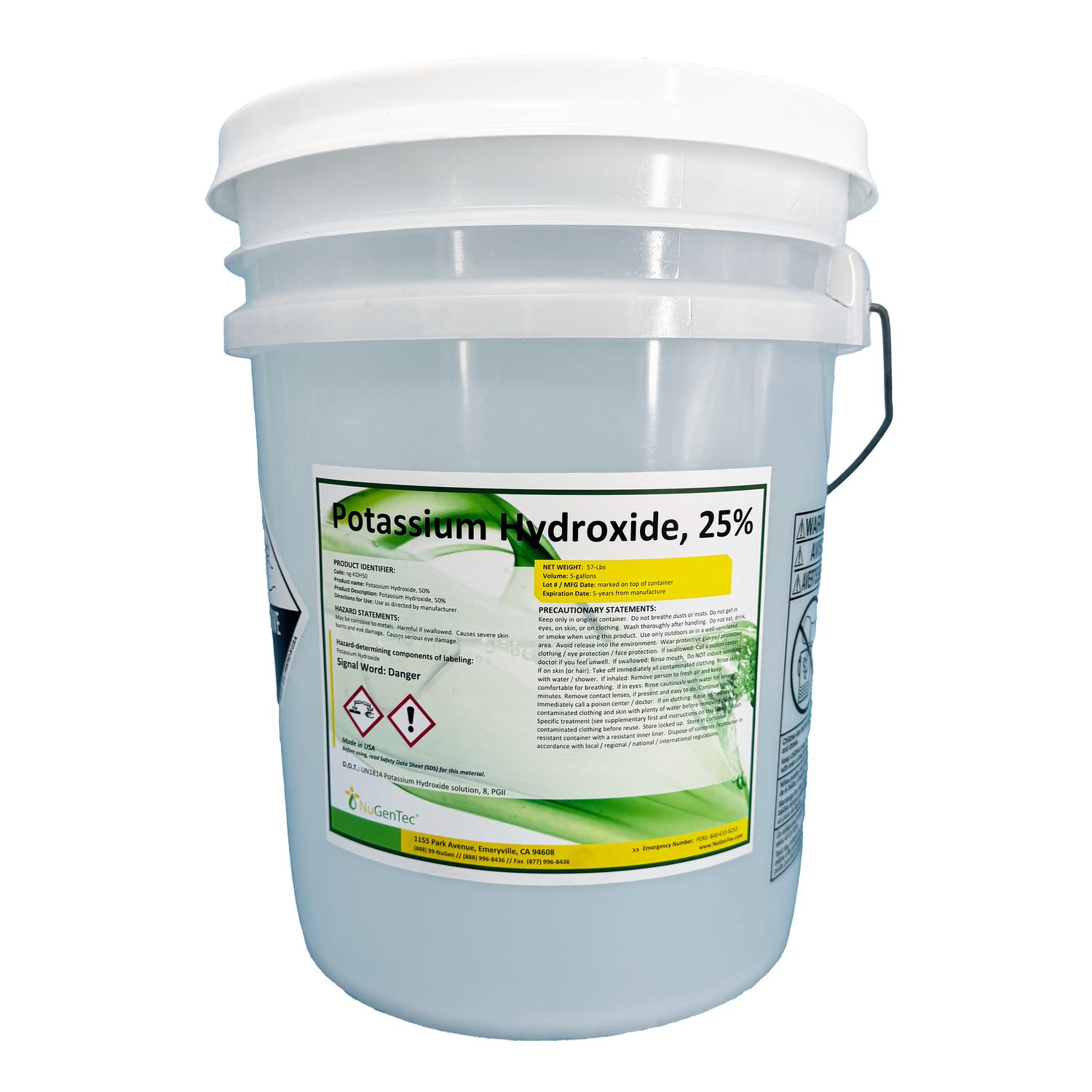 pH Up, Size: 5 gal