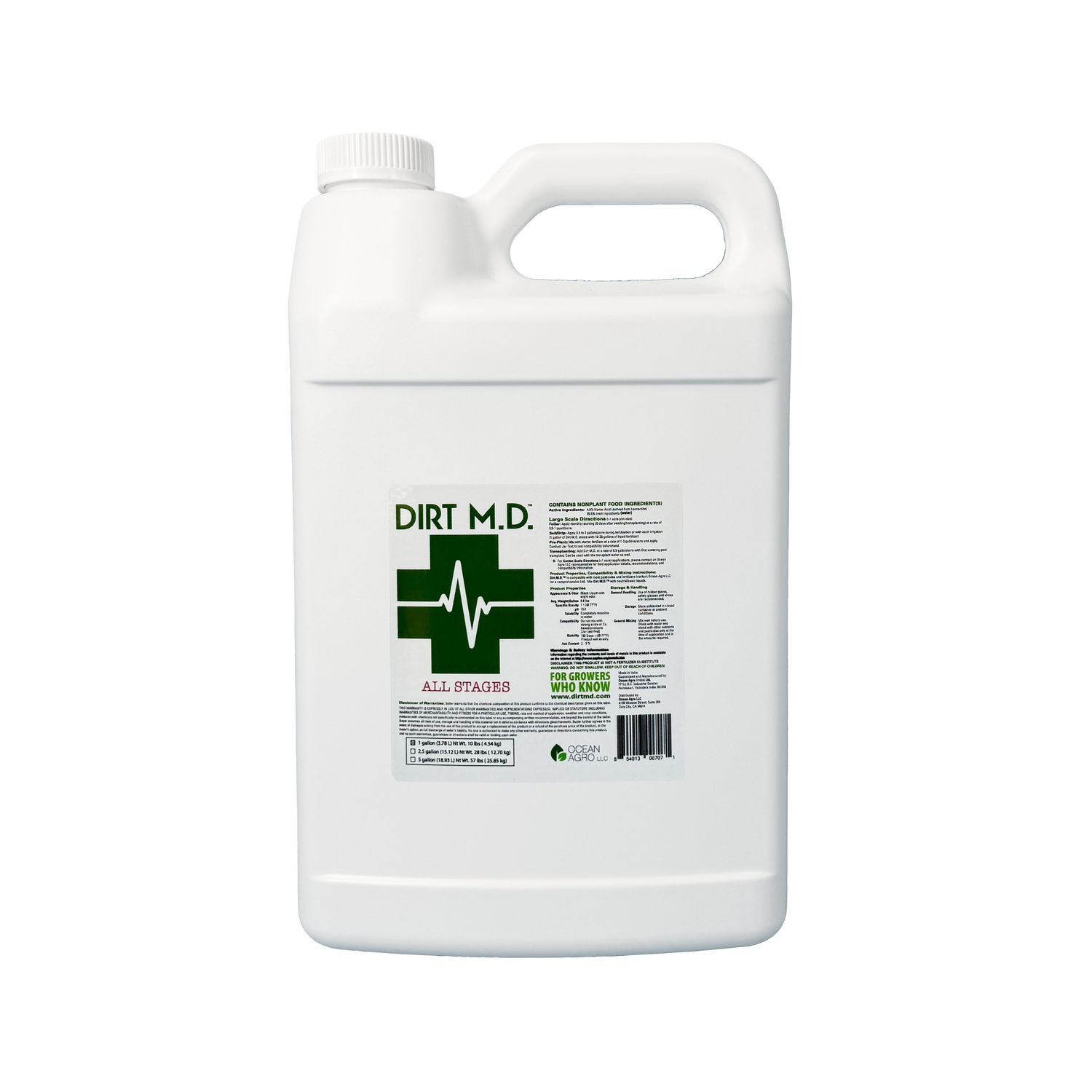 Dirt M.D., Size: 1 gal