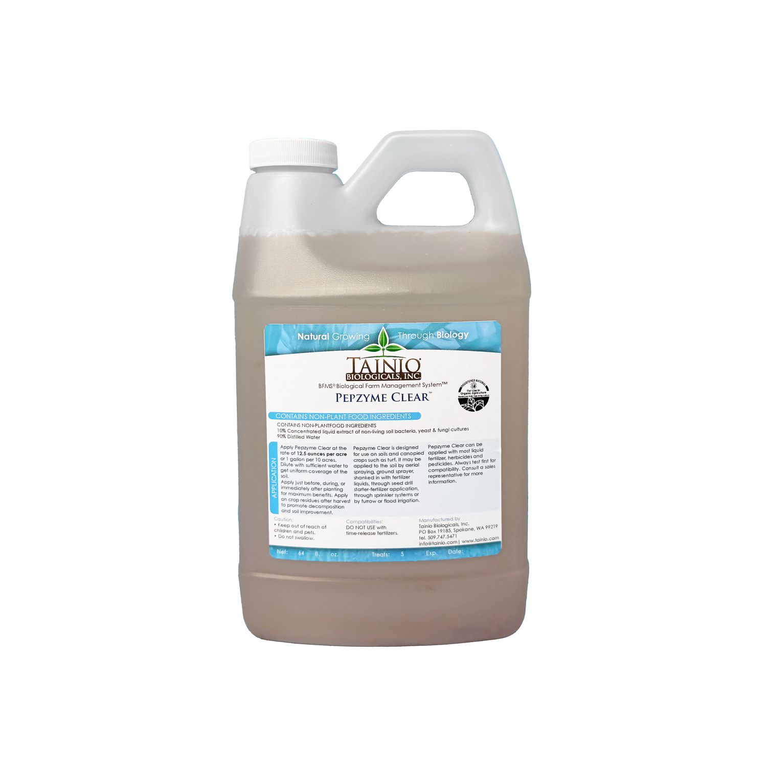 Pepzyme Clear, Size: 64 fl oz