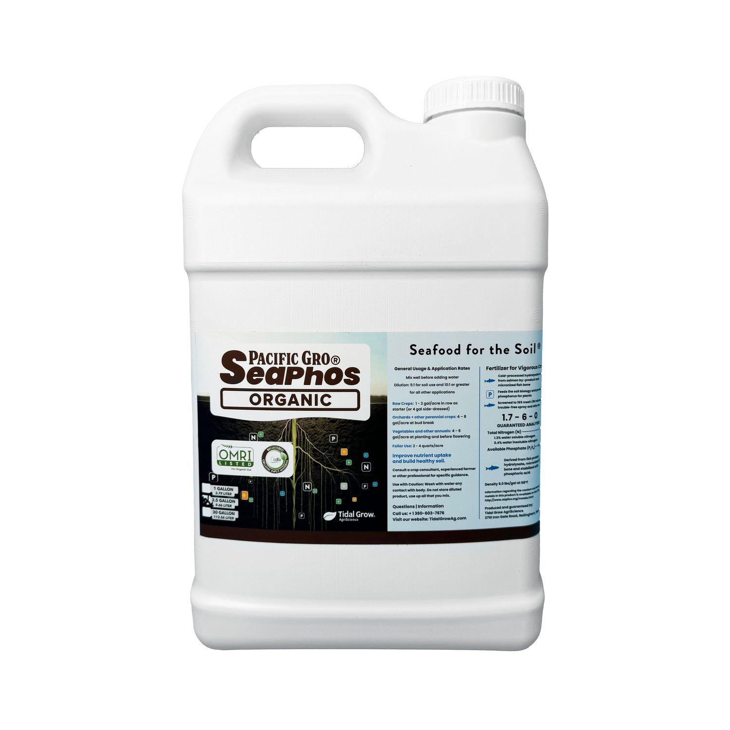 Sea Phos, Size: 2.5 gal