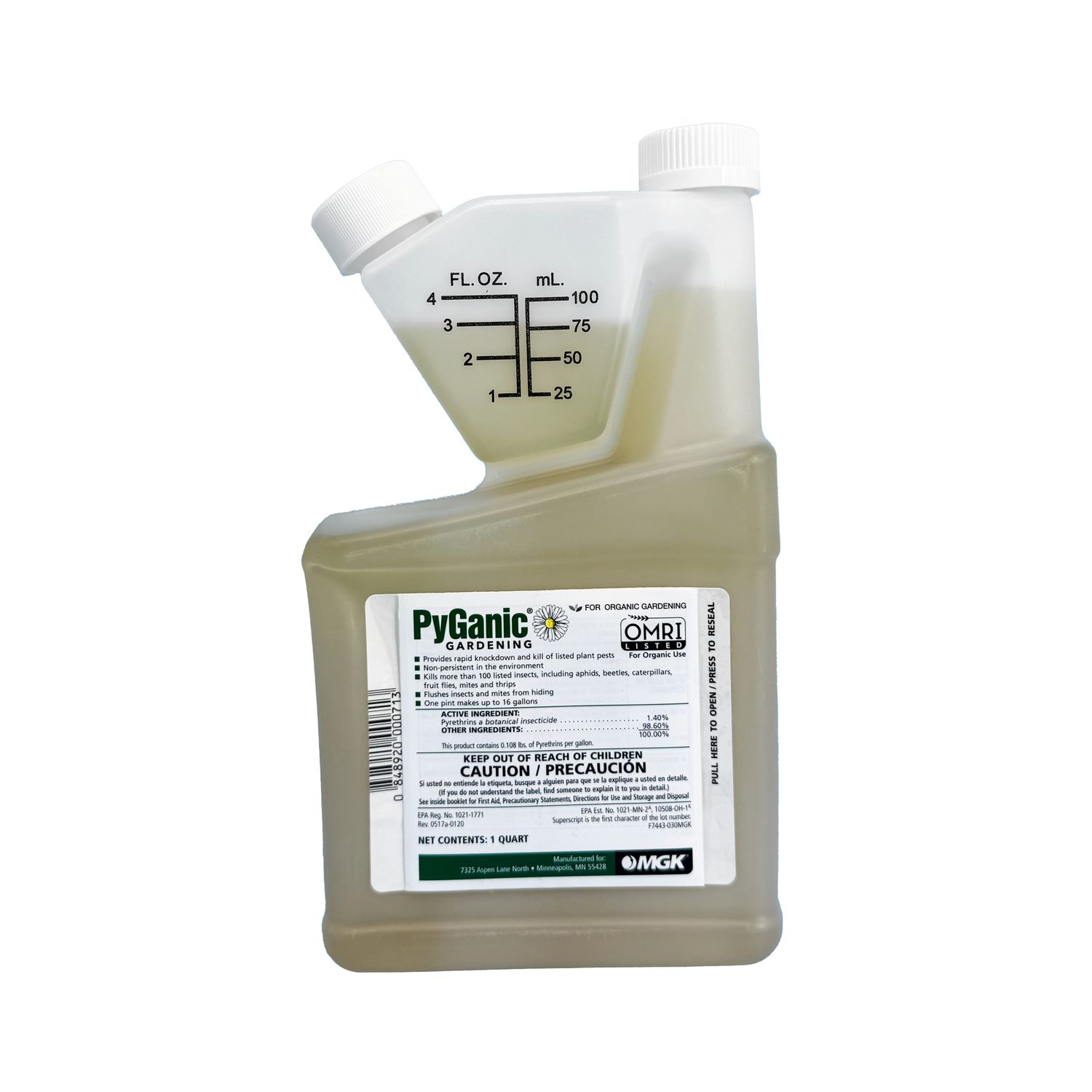 PyGanic Gardening, Size: 1 qt