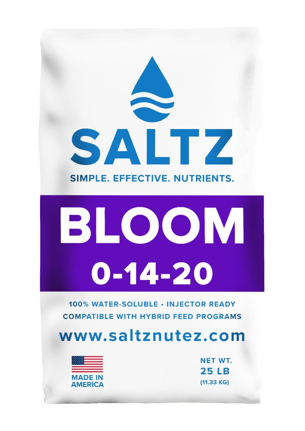 SALTZ BLOOM 25 lb