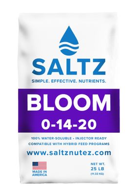 SALTZ BLOOM 25 lb