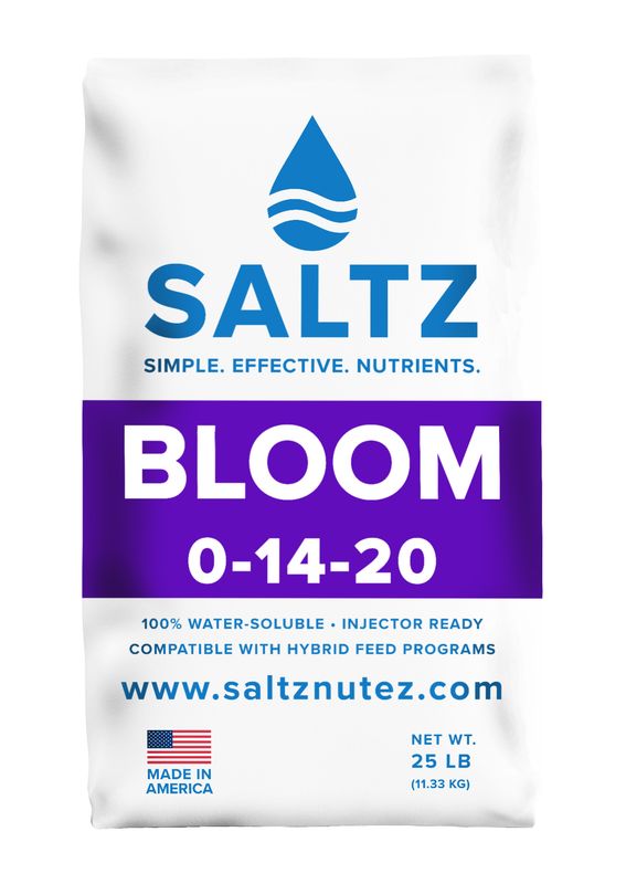 SALTZ BLOOM 25 lb
