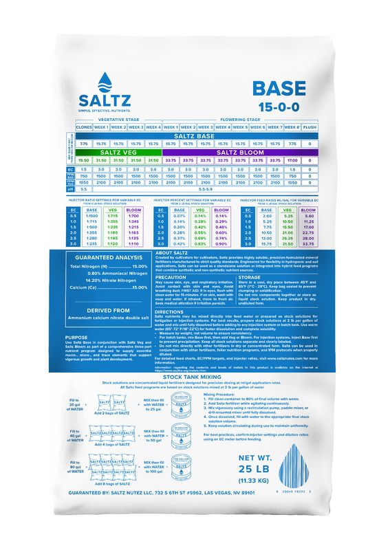 SALTZ BASE 25 lb
