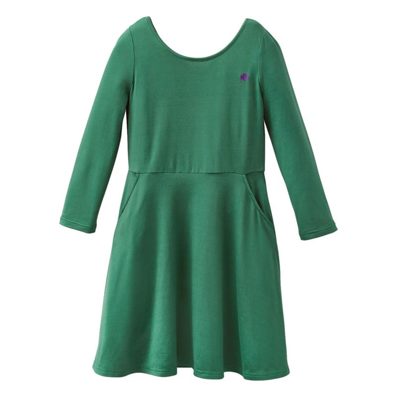 Green Skater Dress