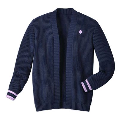 Cadette, Senior, Ambassador Relaxed Navy Cardigan