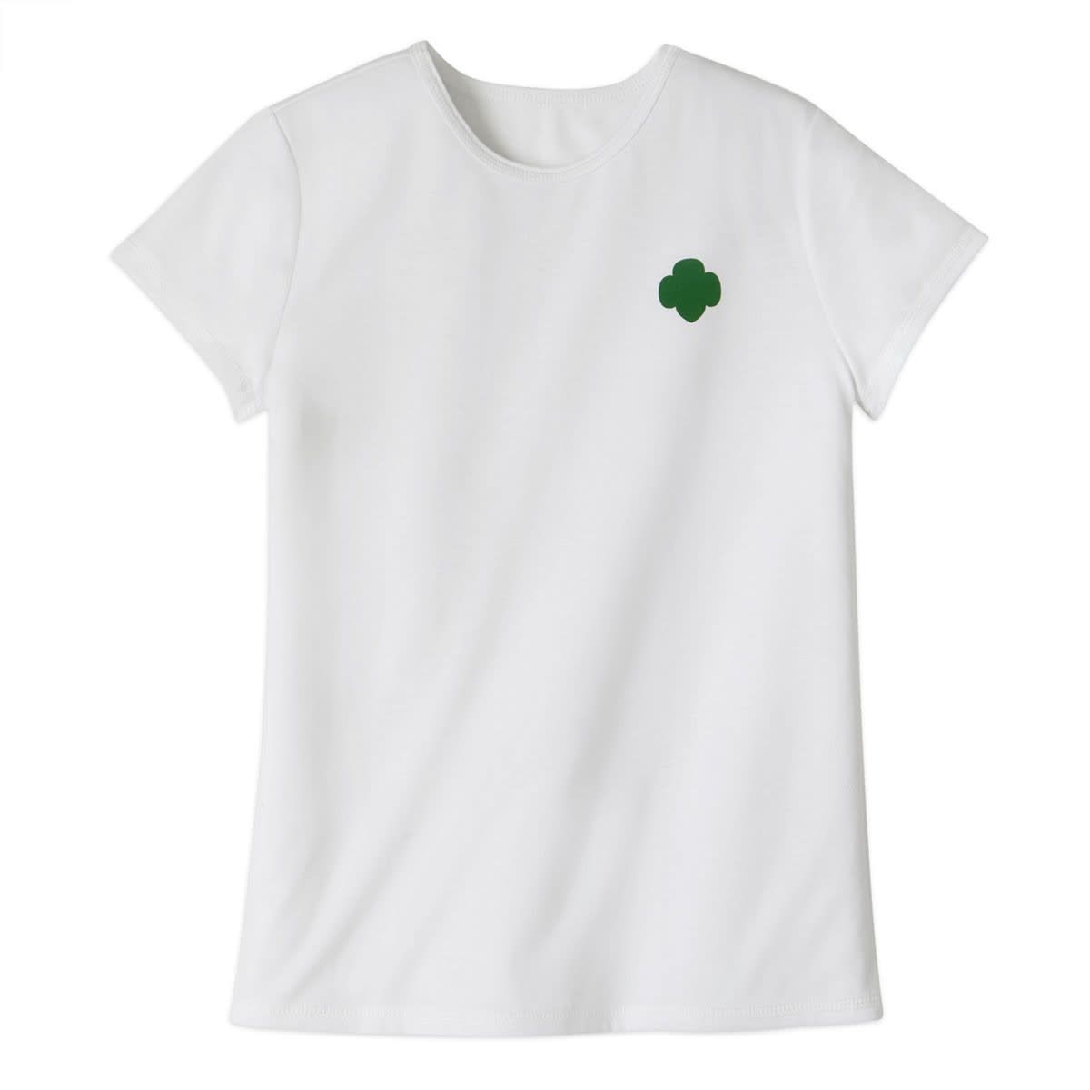 White Trefoil Uniform Tee