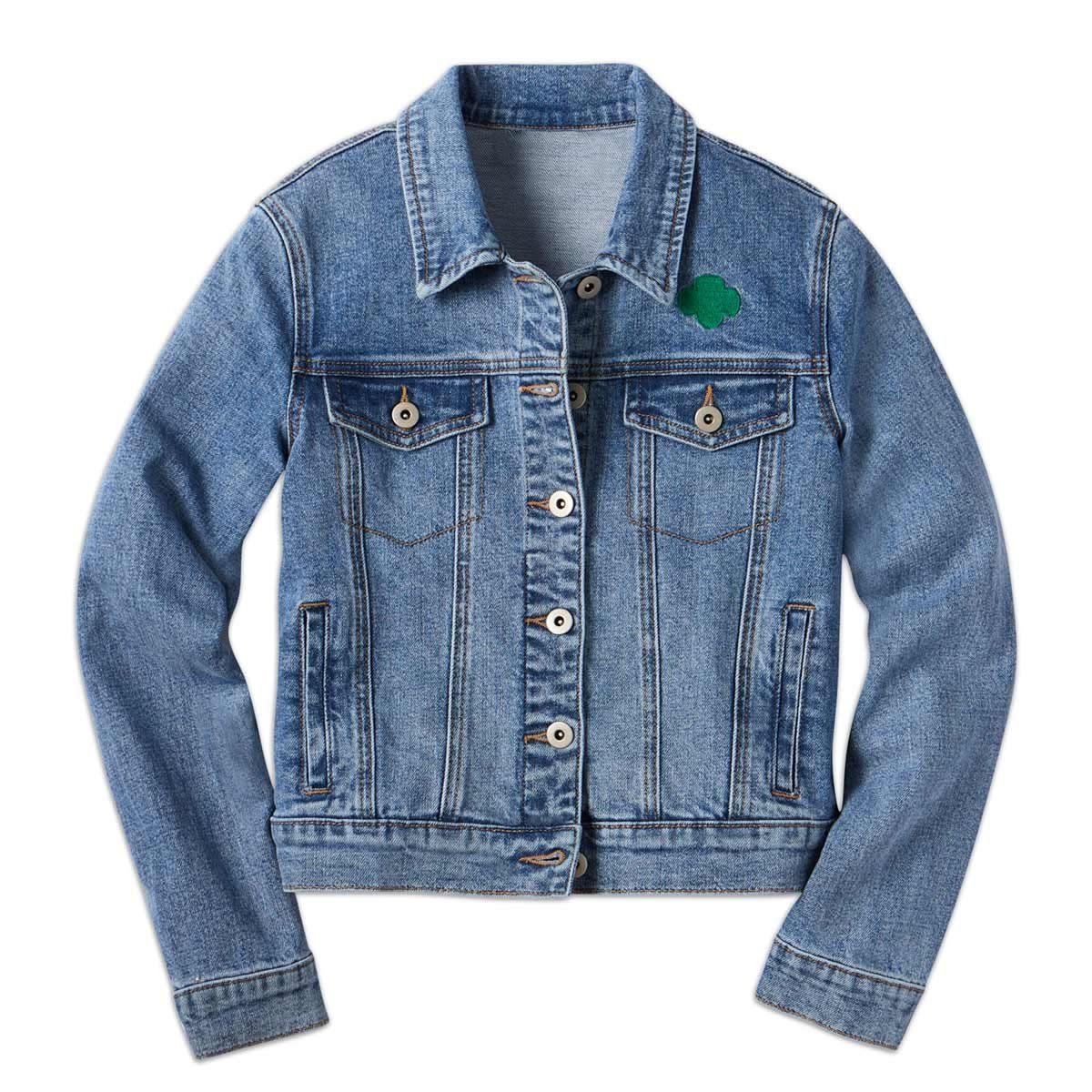 Denim Jacket Trefoil - Teen