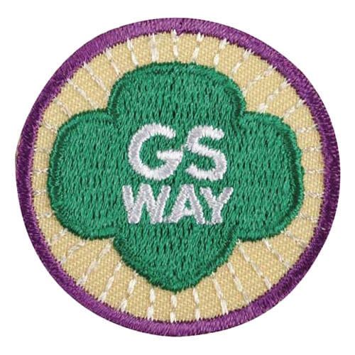 Junior Girl Scout Way Badge