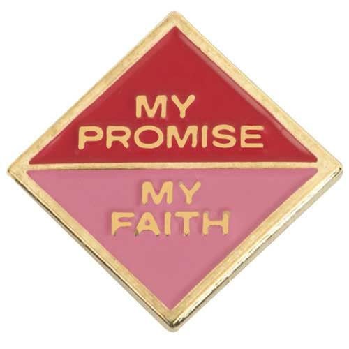 Cadette My Promise My Faith Pin Year 2